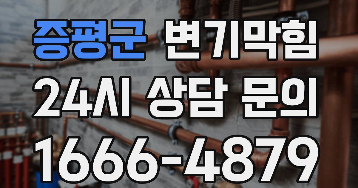 증평군 변기