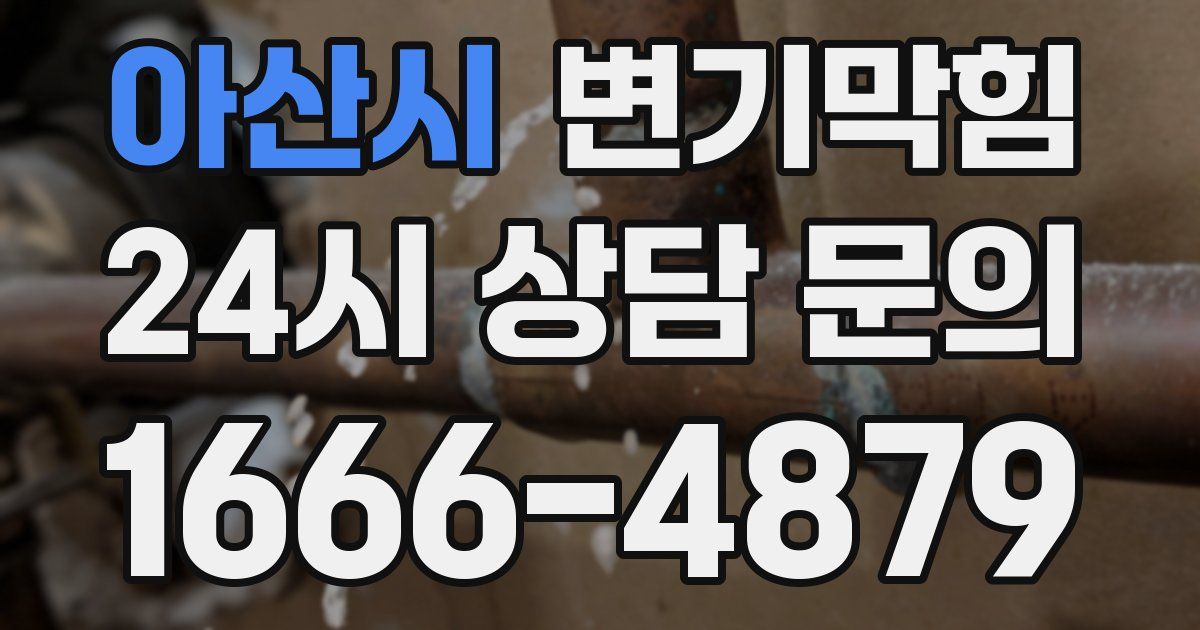 아산시 변기