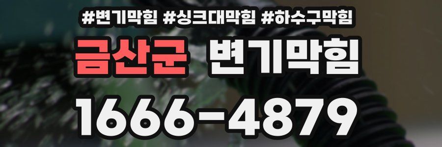 변기막힘