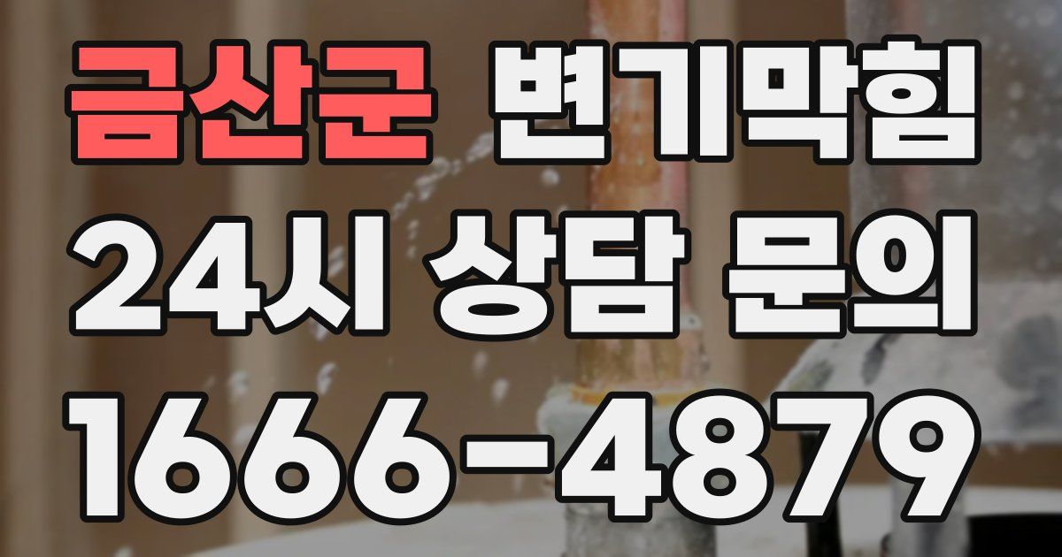 금산군 변기