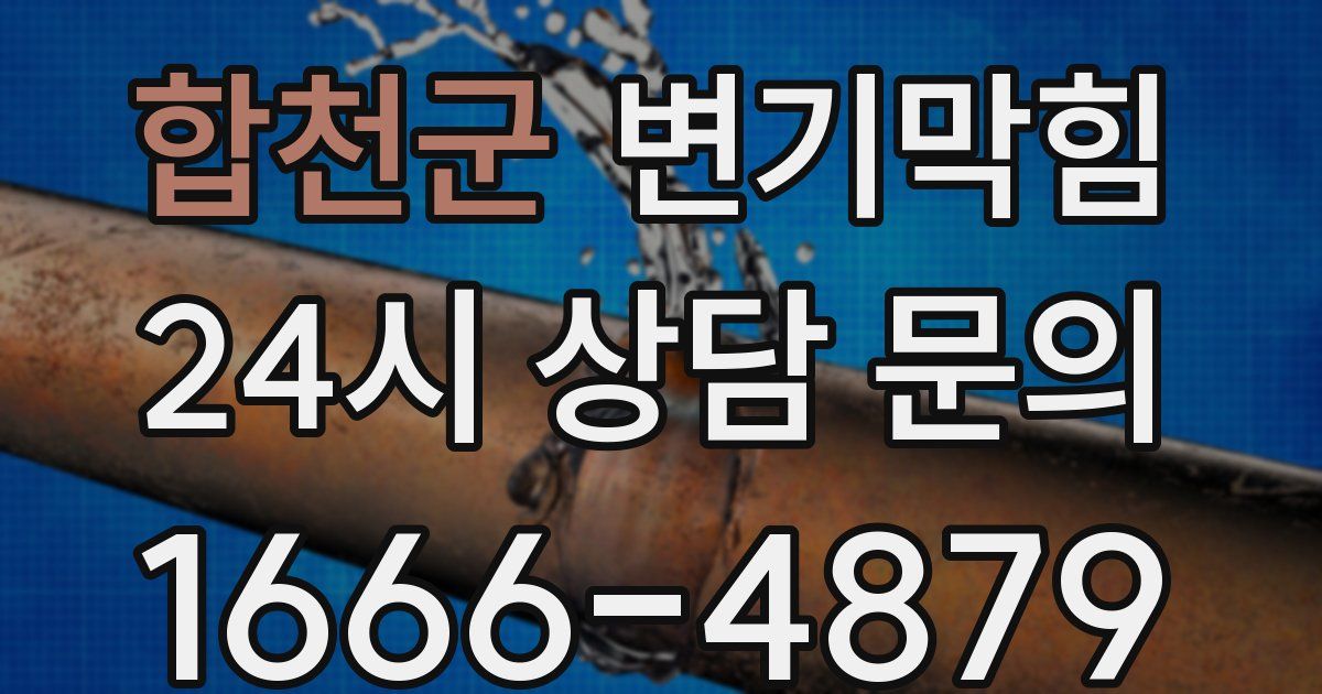 합천군 변기