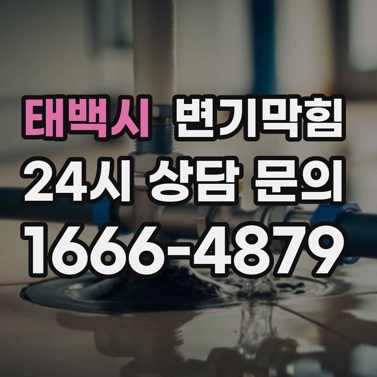 태백시 변기막힘