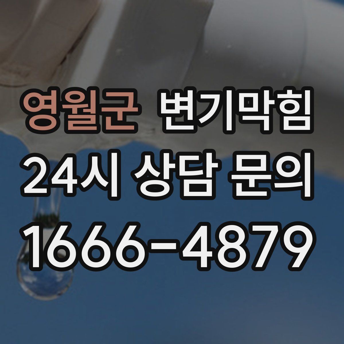 영월군 변기막힘 변기 뚫는 법 탱크 물의 높이 조정 병행