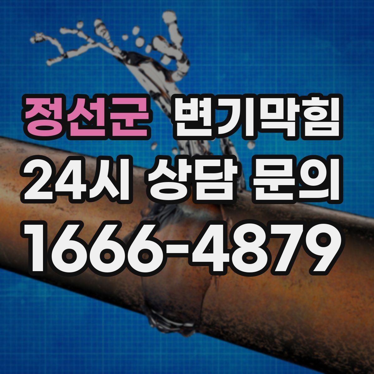 정선군 변기막힘 사무실 배수구막힘 회의 앞 빠른 복구