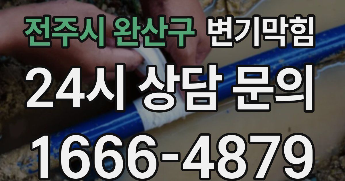 전주시 완산구 변기