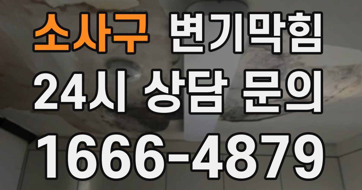 소사구 변기