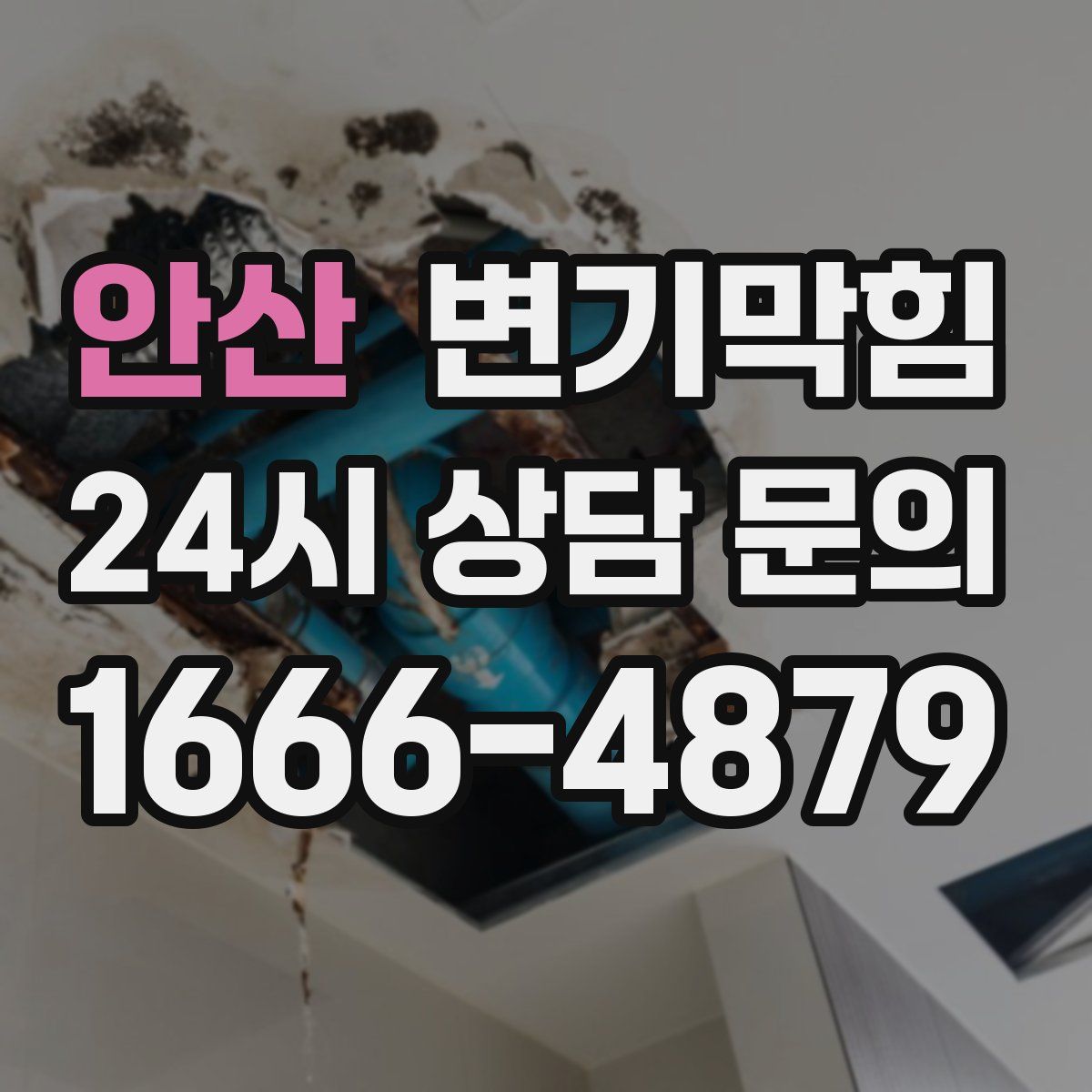 안산 변기막힘