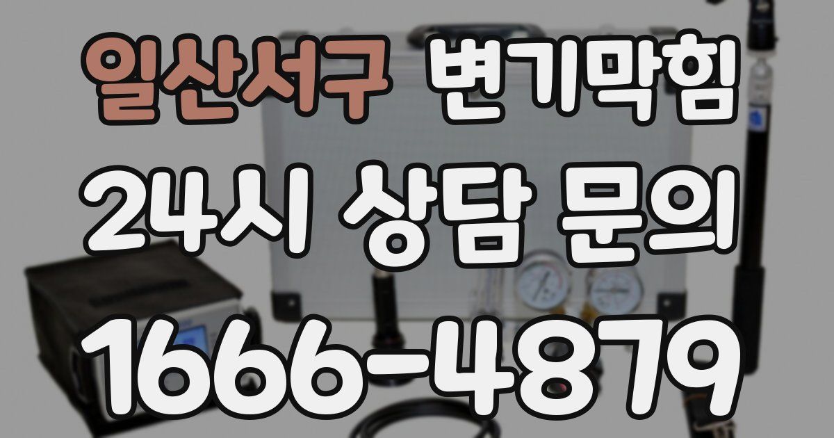 일산서구 변기