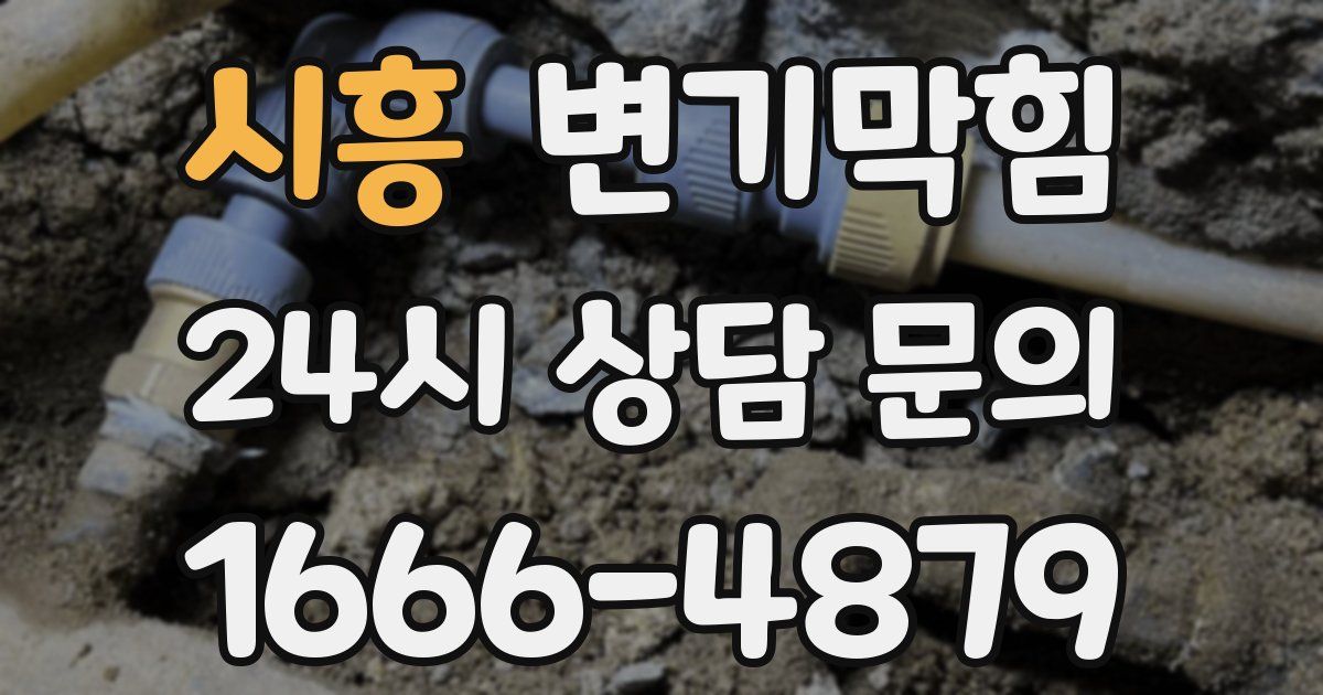 시흥 변기