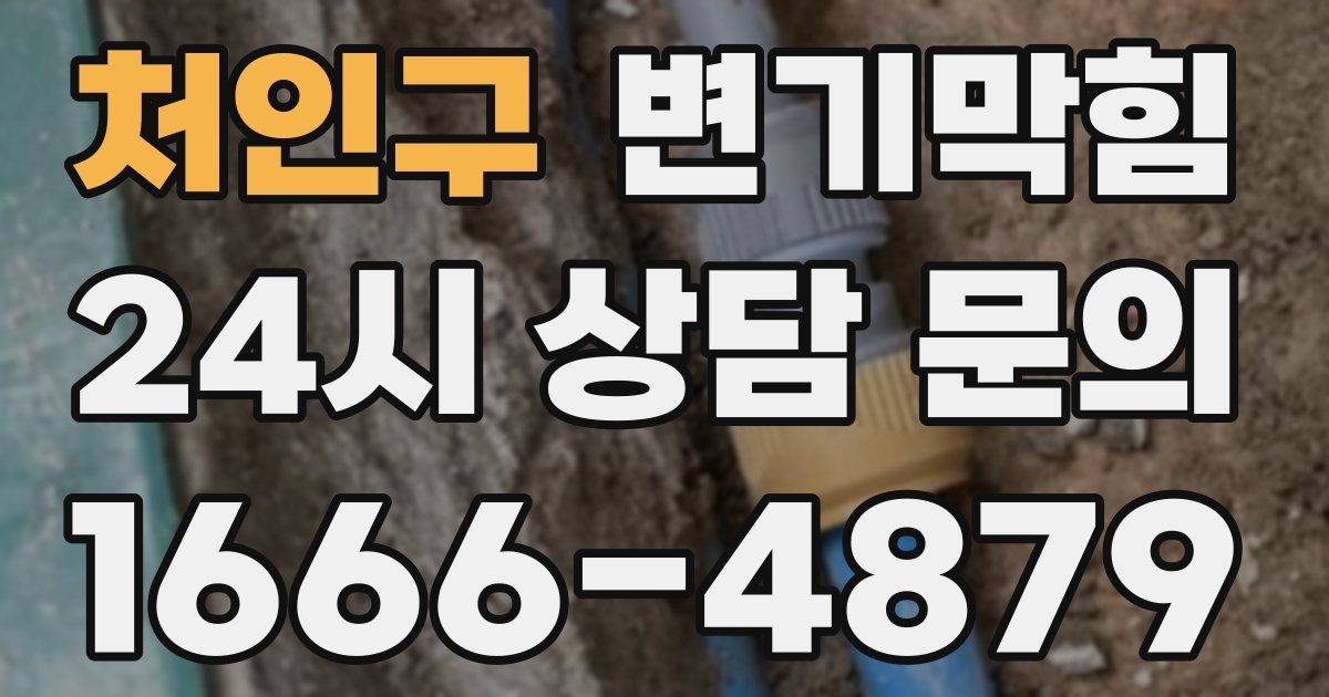 처인구 변기