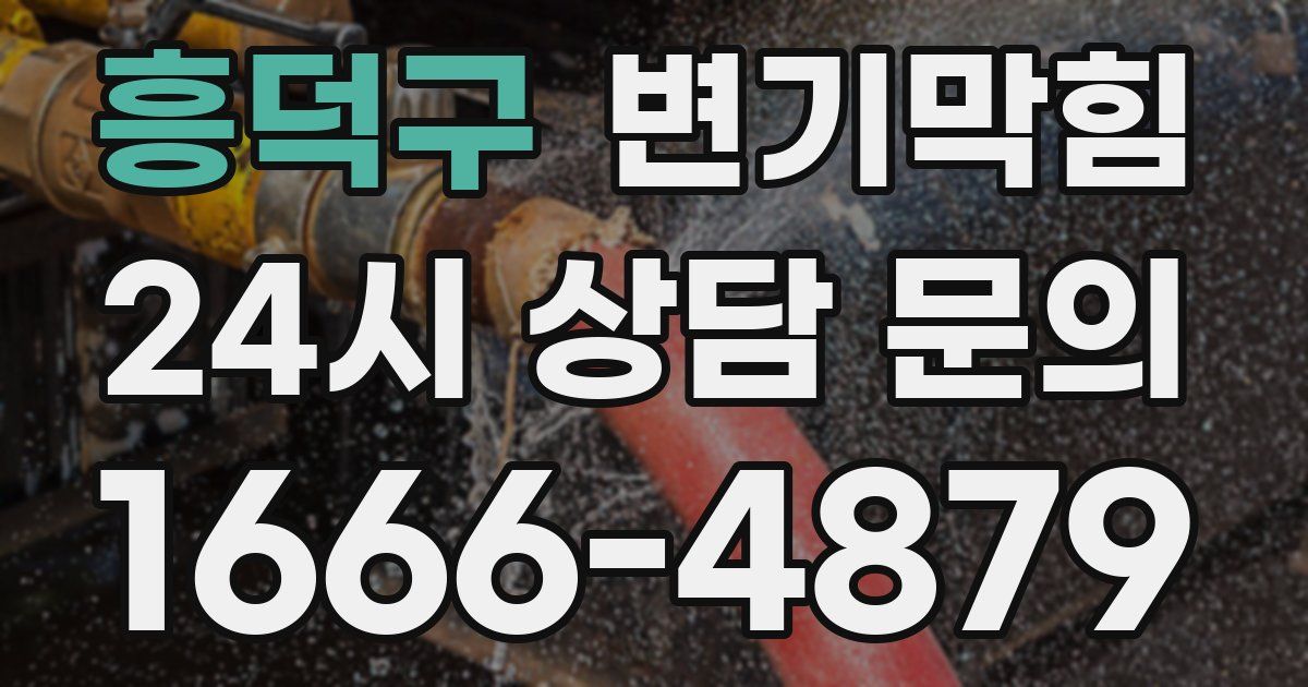 흥덕구 변기