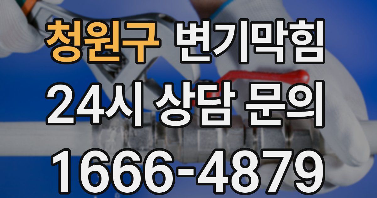 청원구 변기
