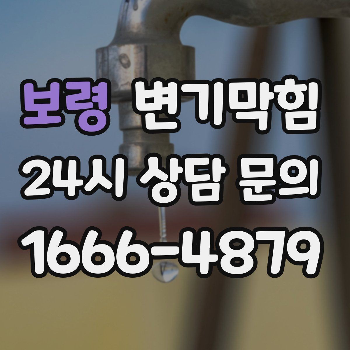 보령 변기막힘 변기물이안찰때 첫 번째로 볼 곳