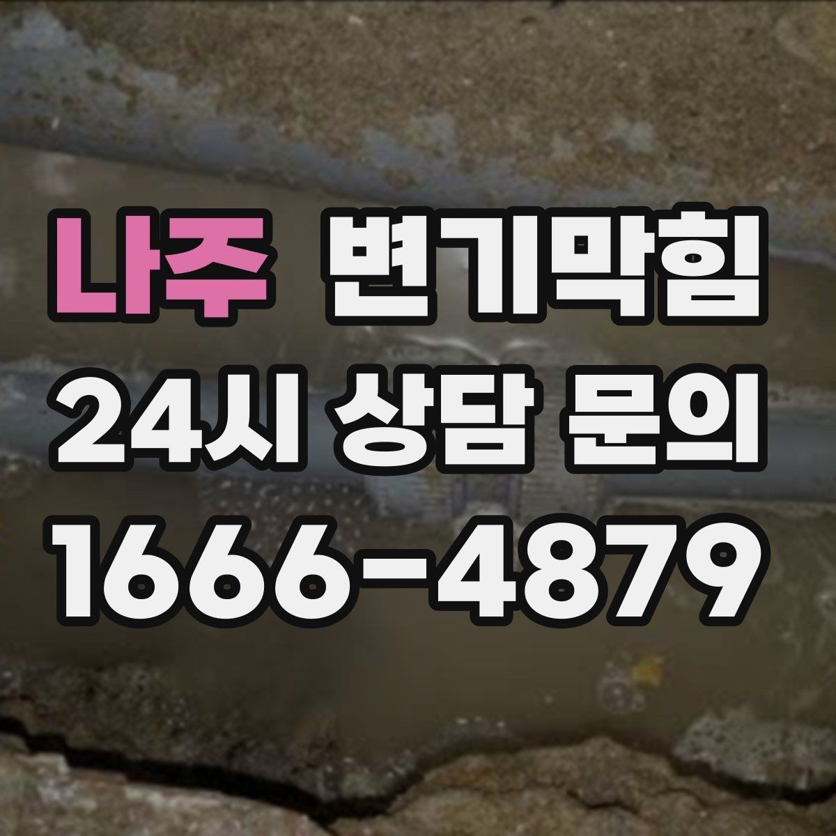 나주 변기막힘 단독 주택 화장실역류 수봉 복원