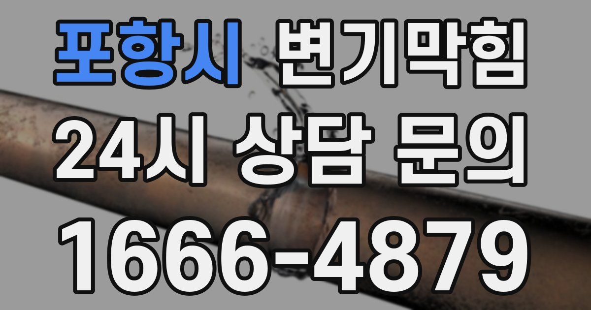 포항시 변기