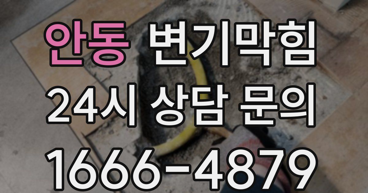 안동 변기