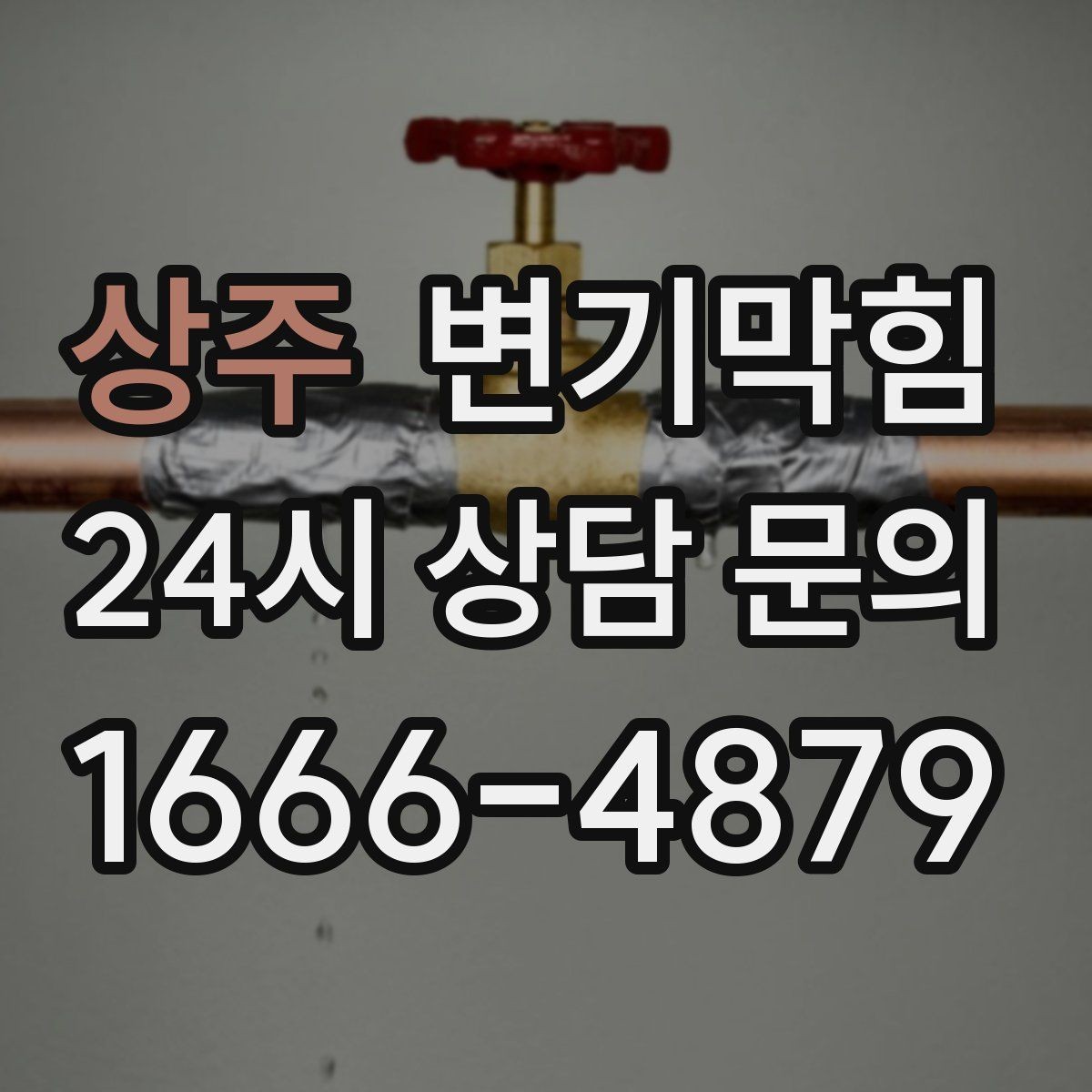 상주 변기막힘 식당 화장실역류 피크 타임 사전 종료