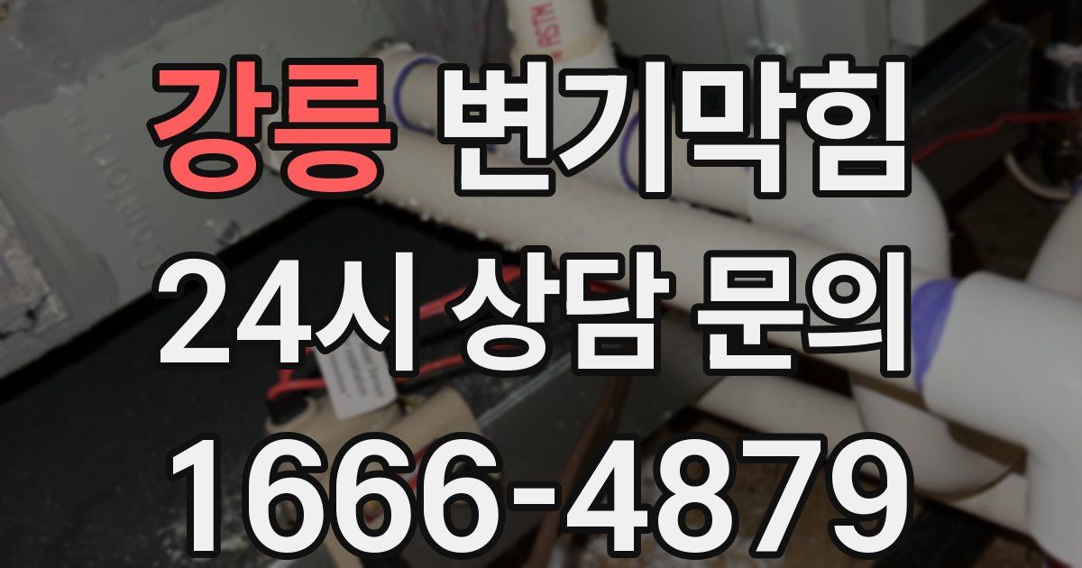 강릉 변기