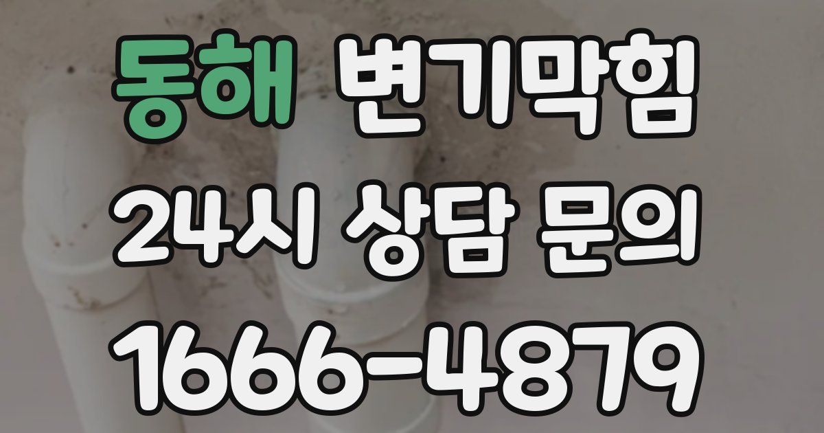 동해 변기