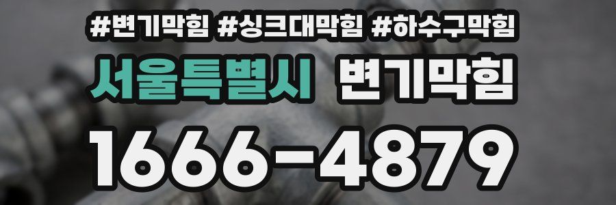 변기막힘