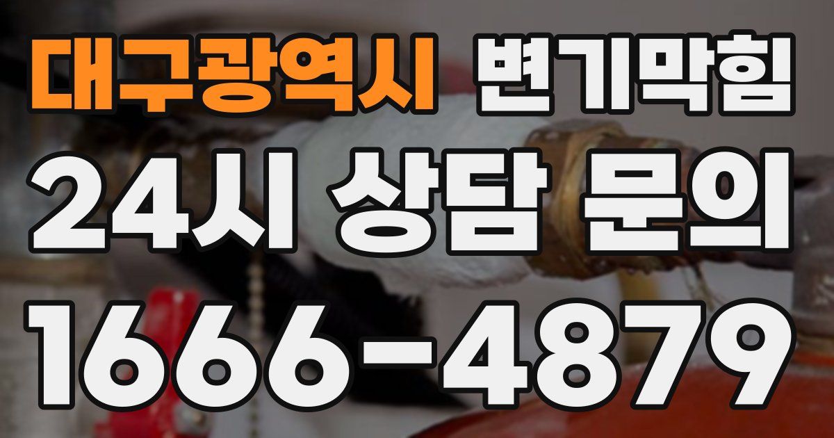 대구광역시 변기
