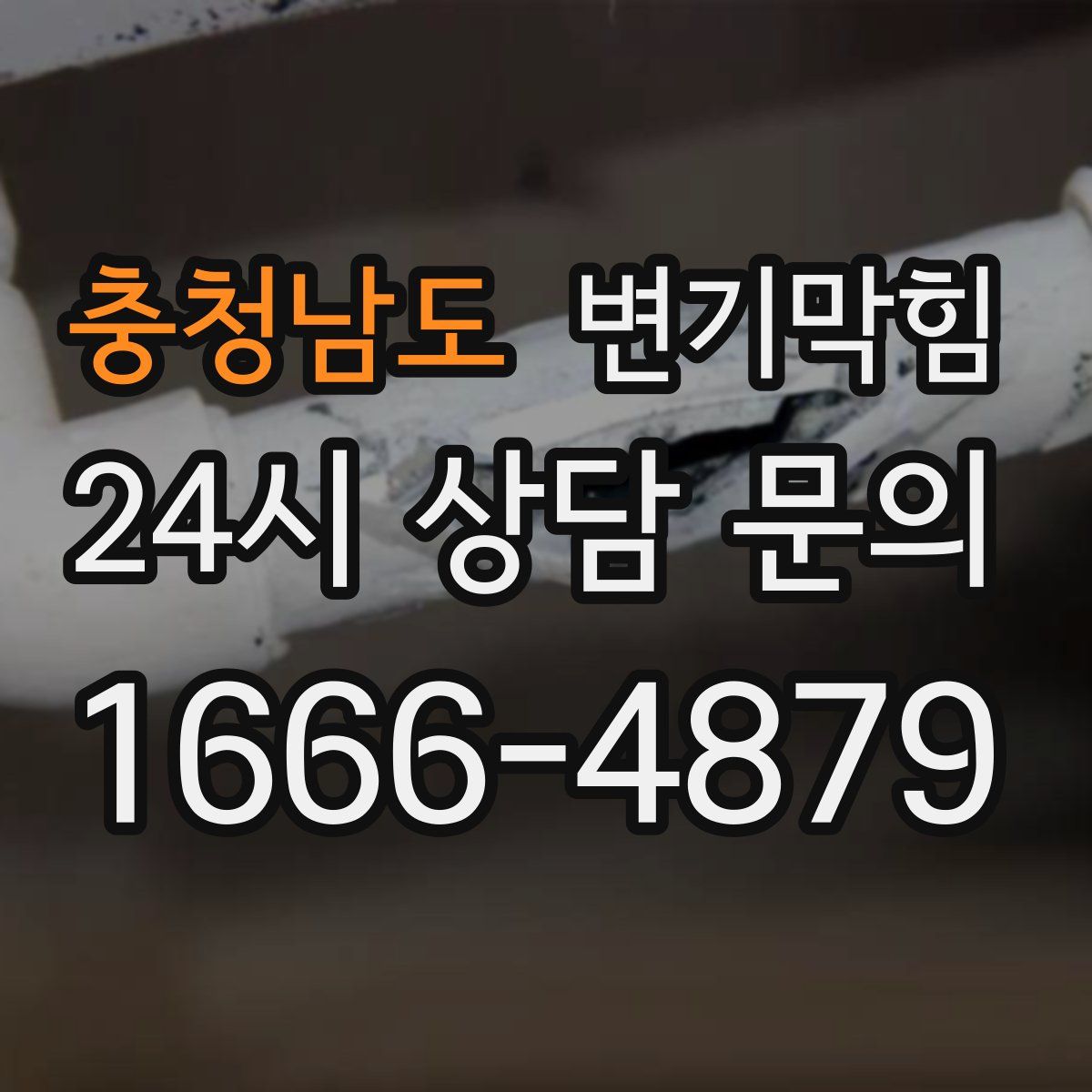 충청남도 변기막힘