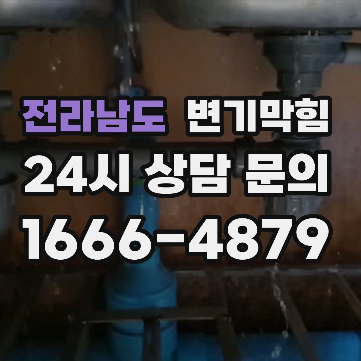 전라남도 변기막힘