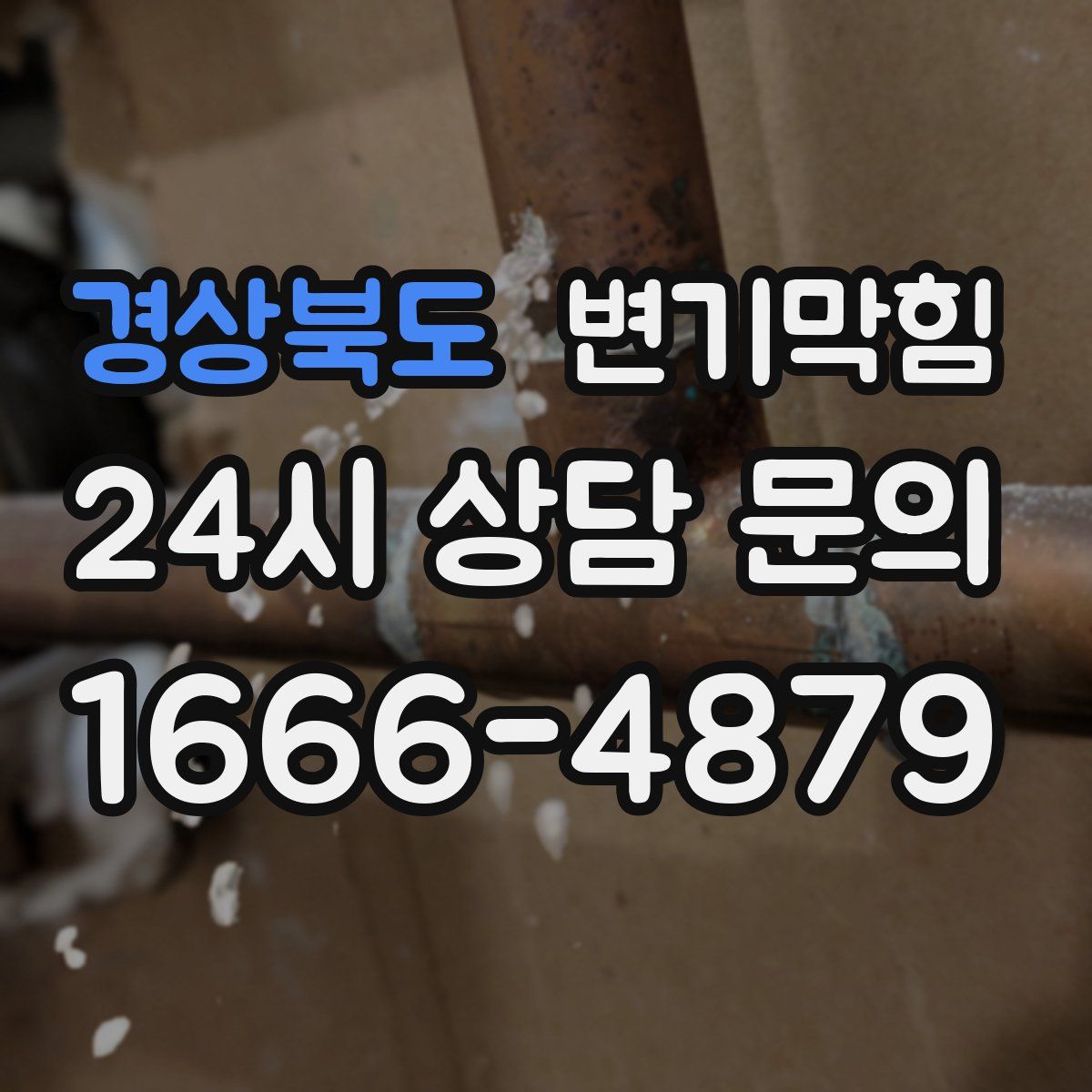 경상북도 변기막힘