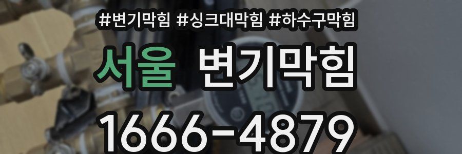 변기막힘