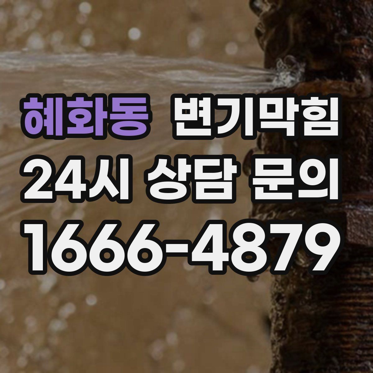 혜화동 변기막힘 변기 뚫는 비용 저가·고가 차이 포인트