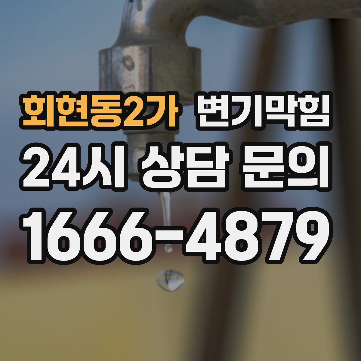회현동2가 변기막힘