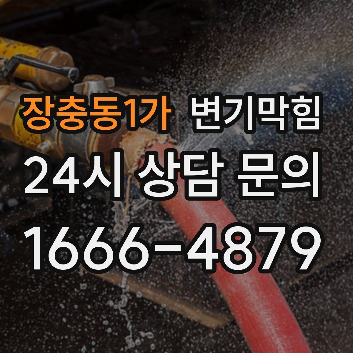 장충동1가 변기막힘 사무실 화장실뚫기 회의실 앞 정리