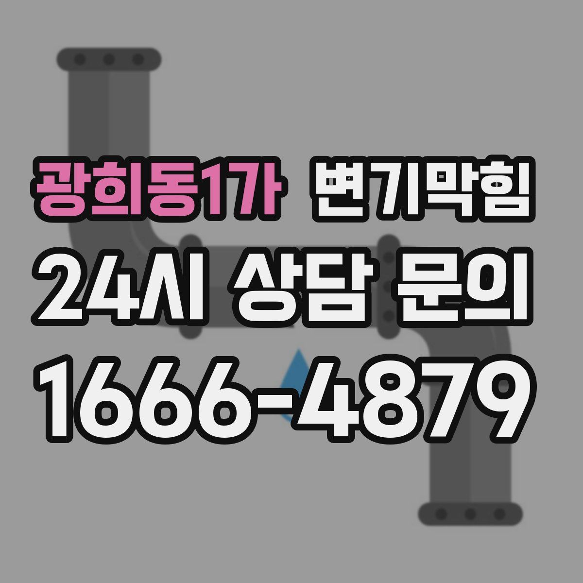 광희동1가 변기막힘