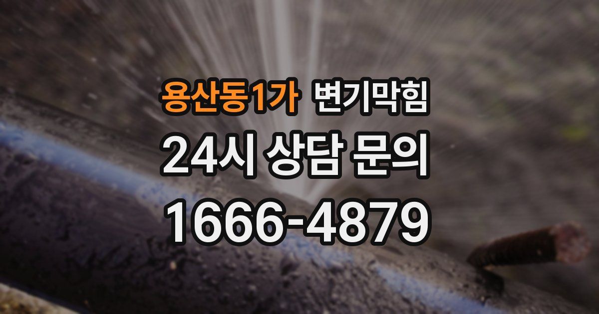 용산동1가 변기