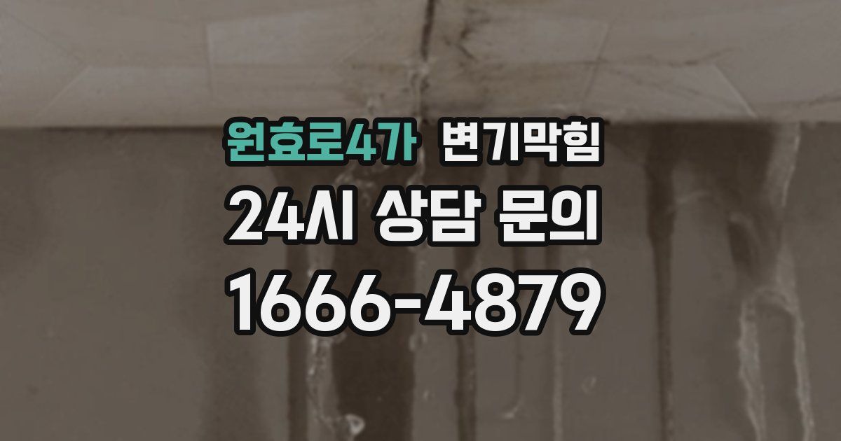 원효로4가 변기
