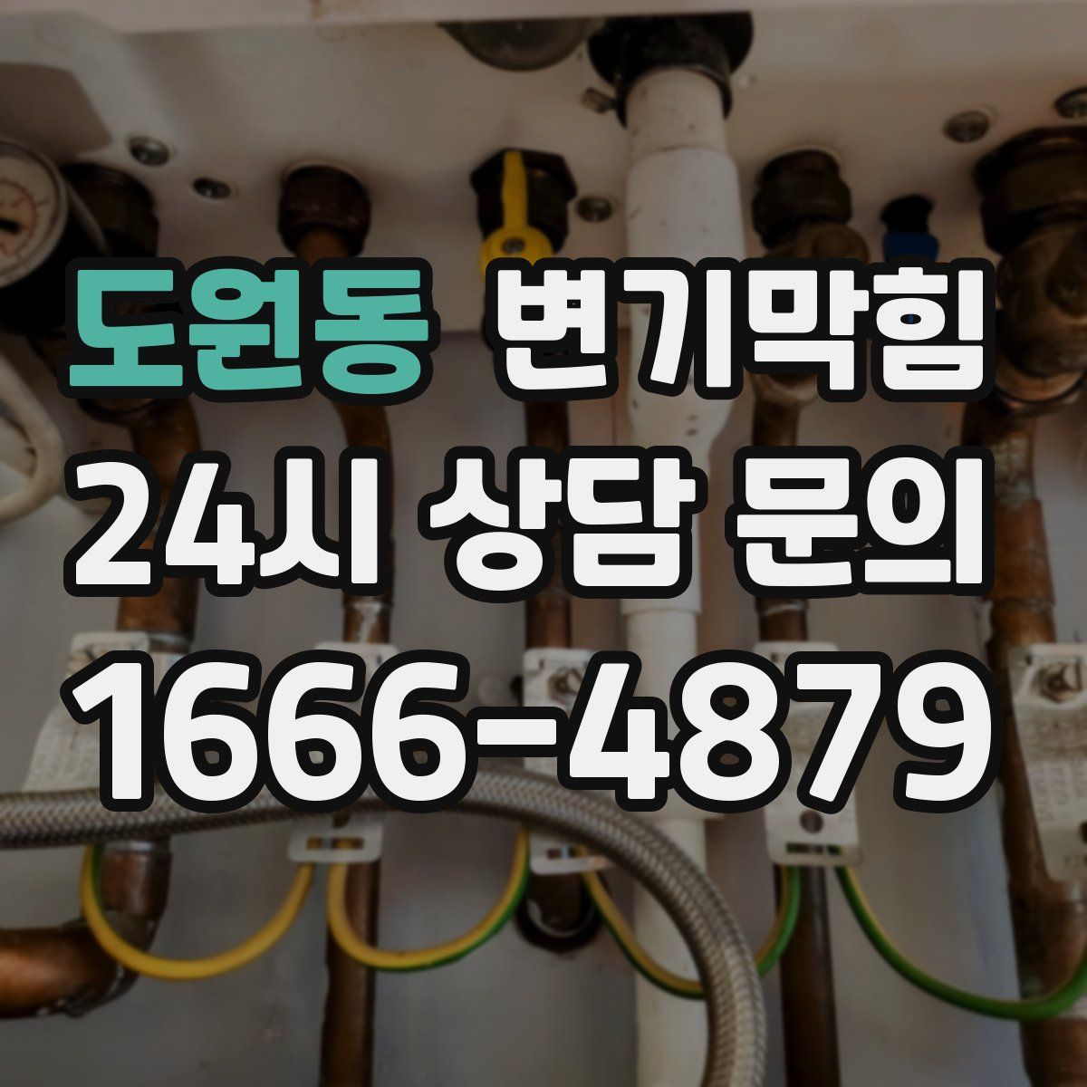 도원동 변기막힘