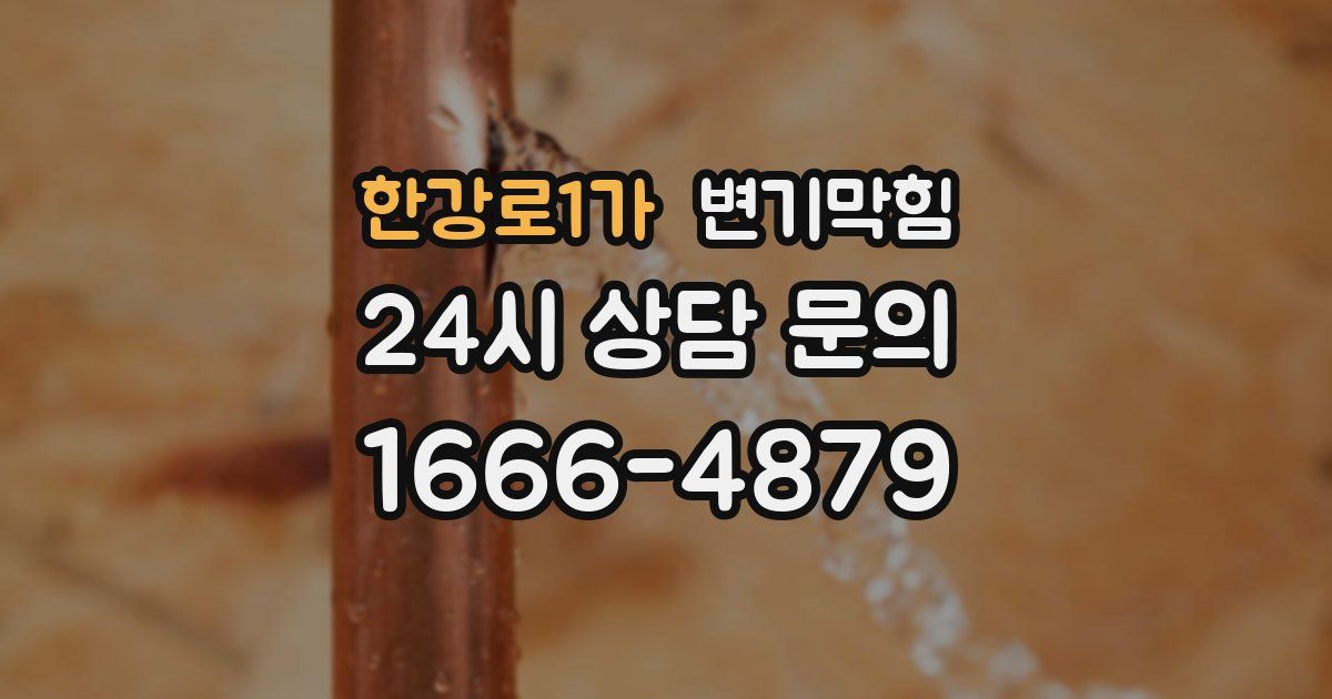 한강로1가 변기