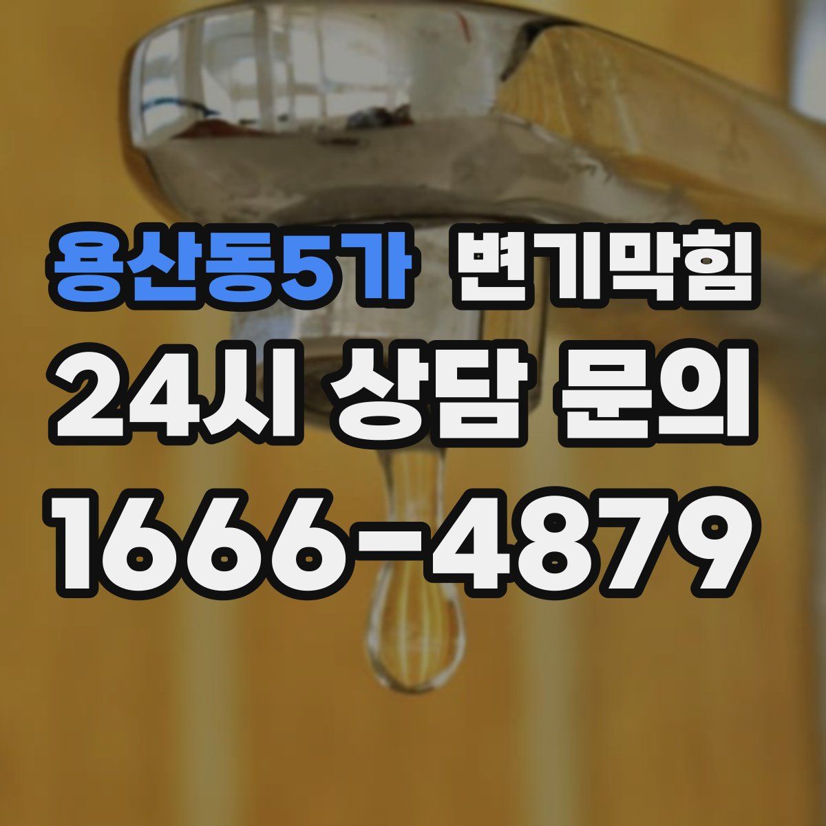 용산동5가 변기막힘