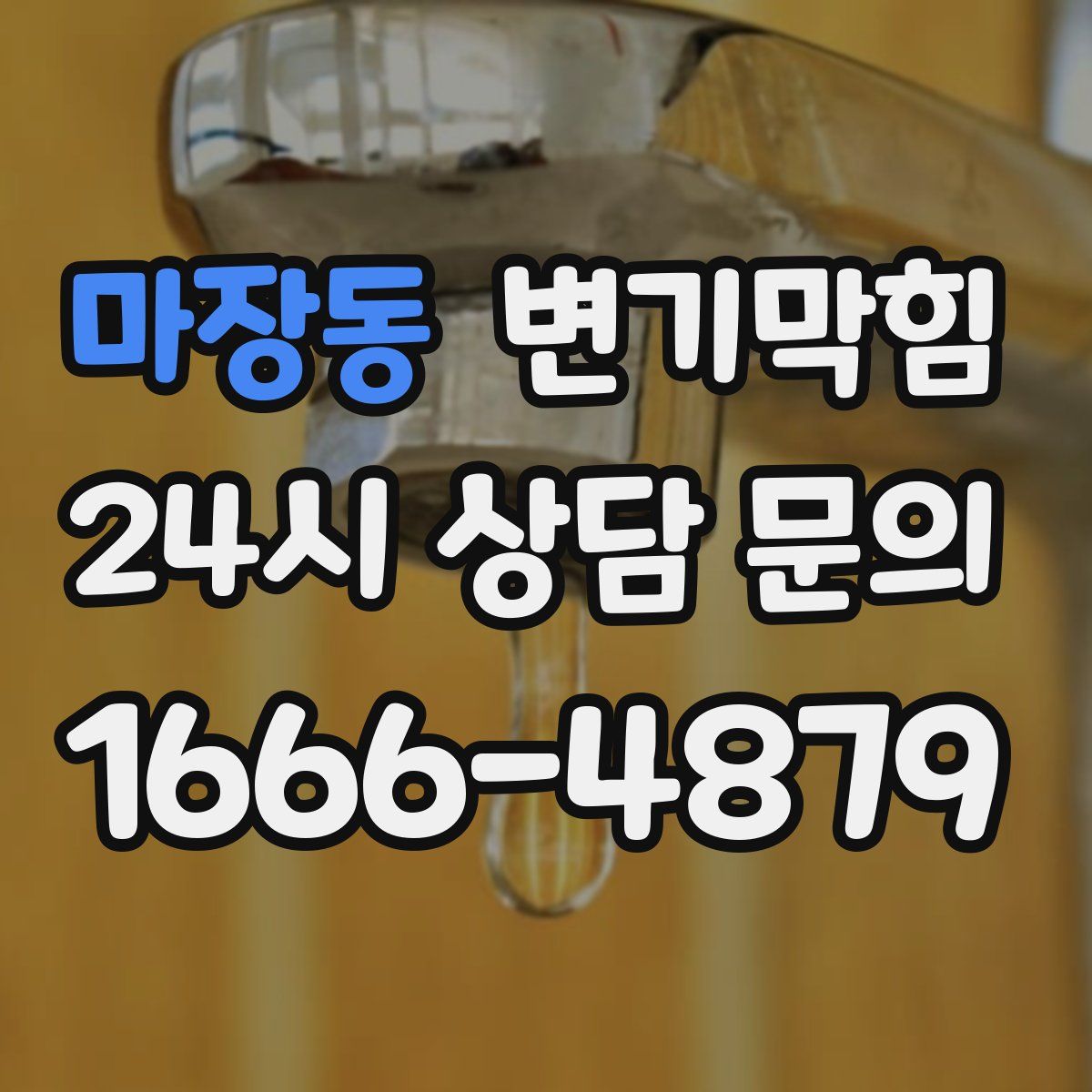 마장동 변기막힘