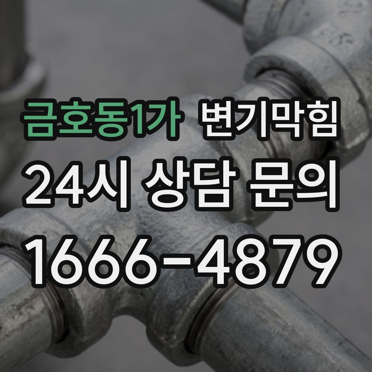 금호동1가 변기막힘 카페 배수구막힘 오픈 향 되찾기