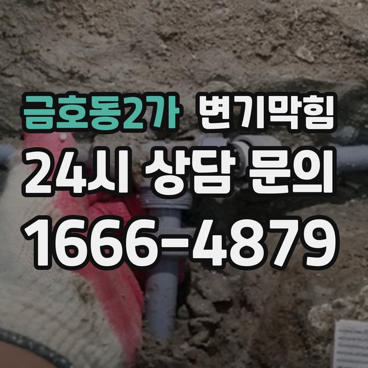 금호동2가 변기막힘