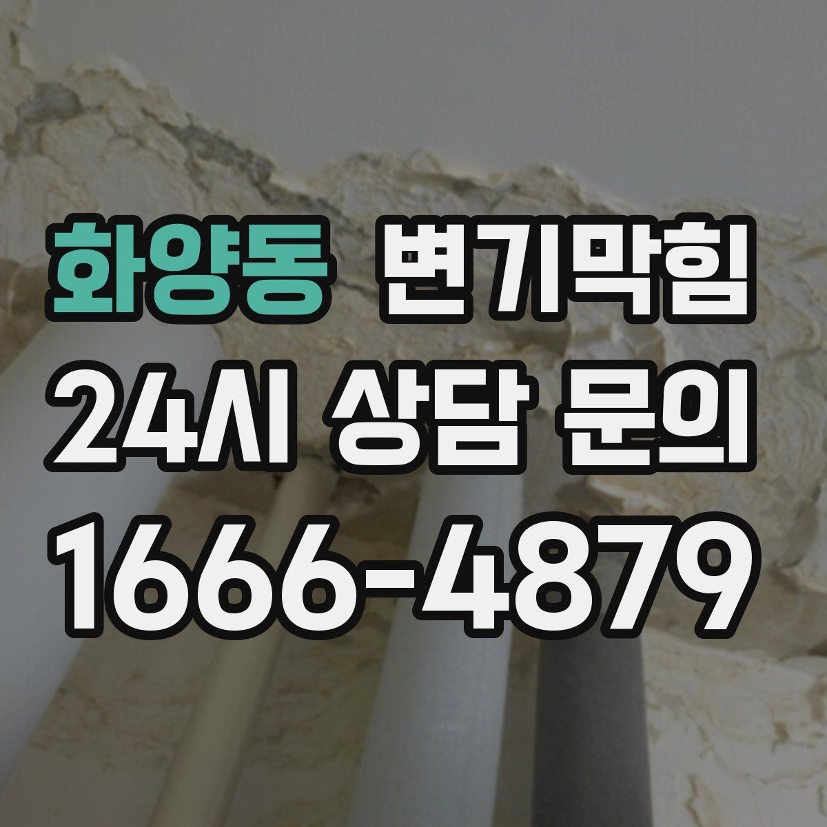 화양동 변기막힘 아파트 화장실막힘 저층 압력 보정