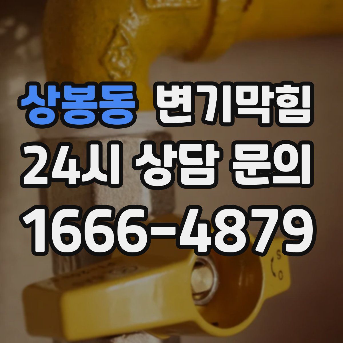 상봉동 변기막힘