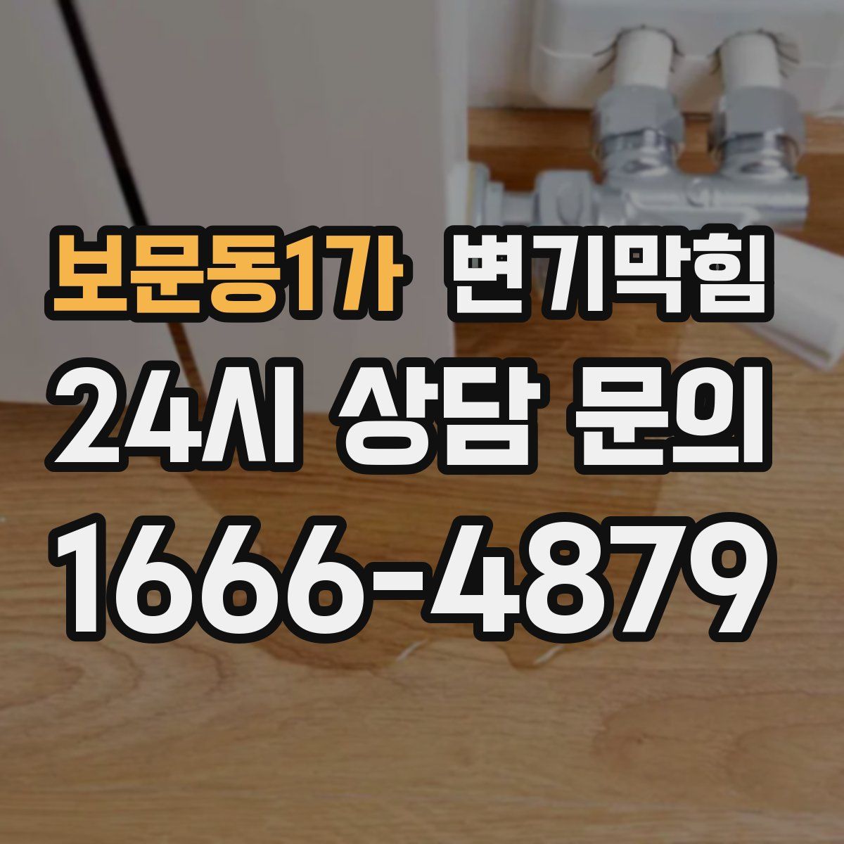 보문동1가 변기막힘