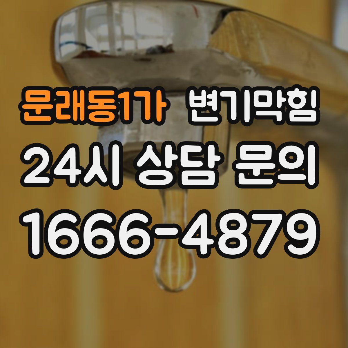 문래동1가 변기막힘