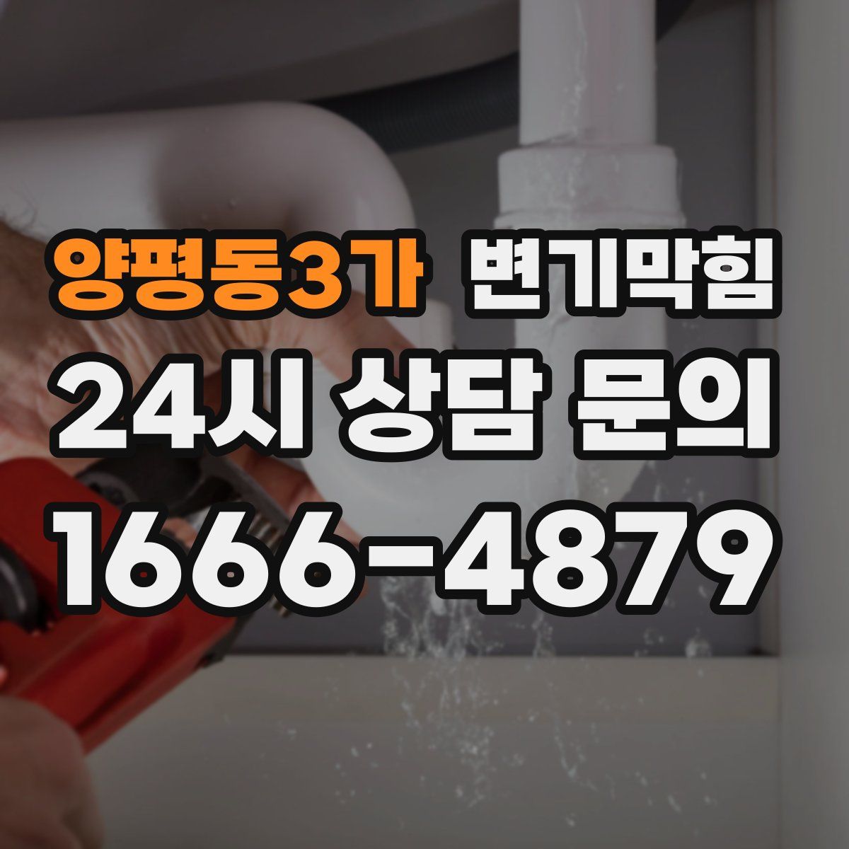 양평동3가 변기막힘