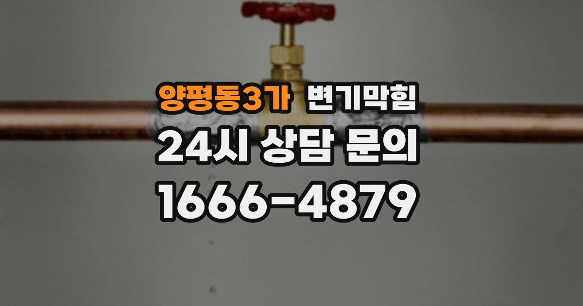 양평동3가 변기