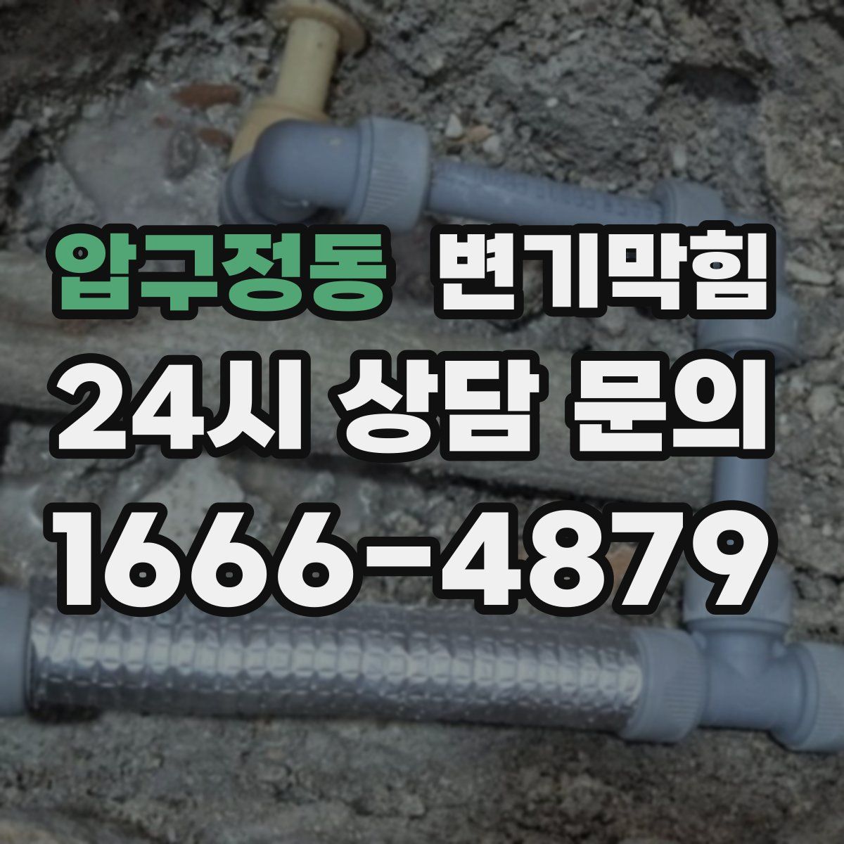 압구정동 변기막힘