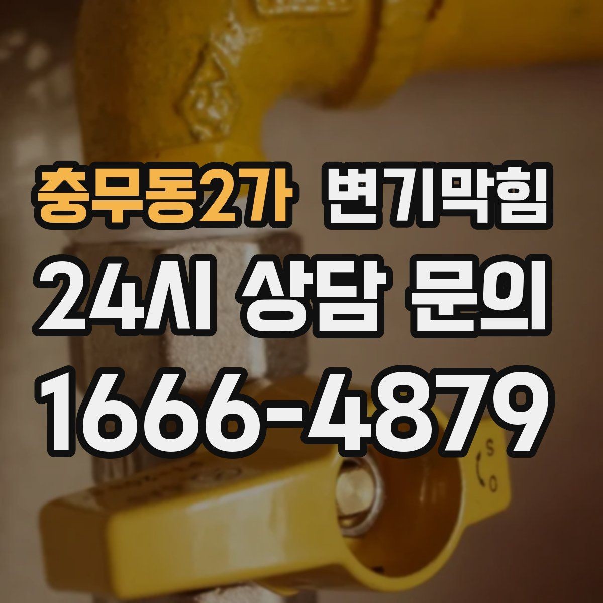 충무동2가 변기막힘 원룸 배수구막힘 합류부 세척