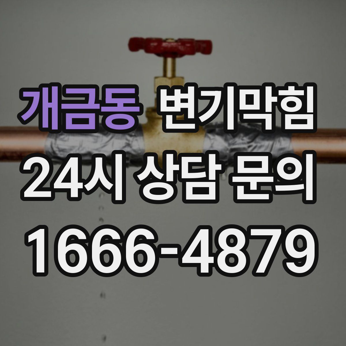 개금동 변기막힘